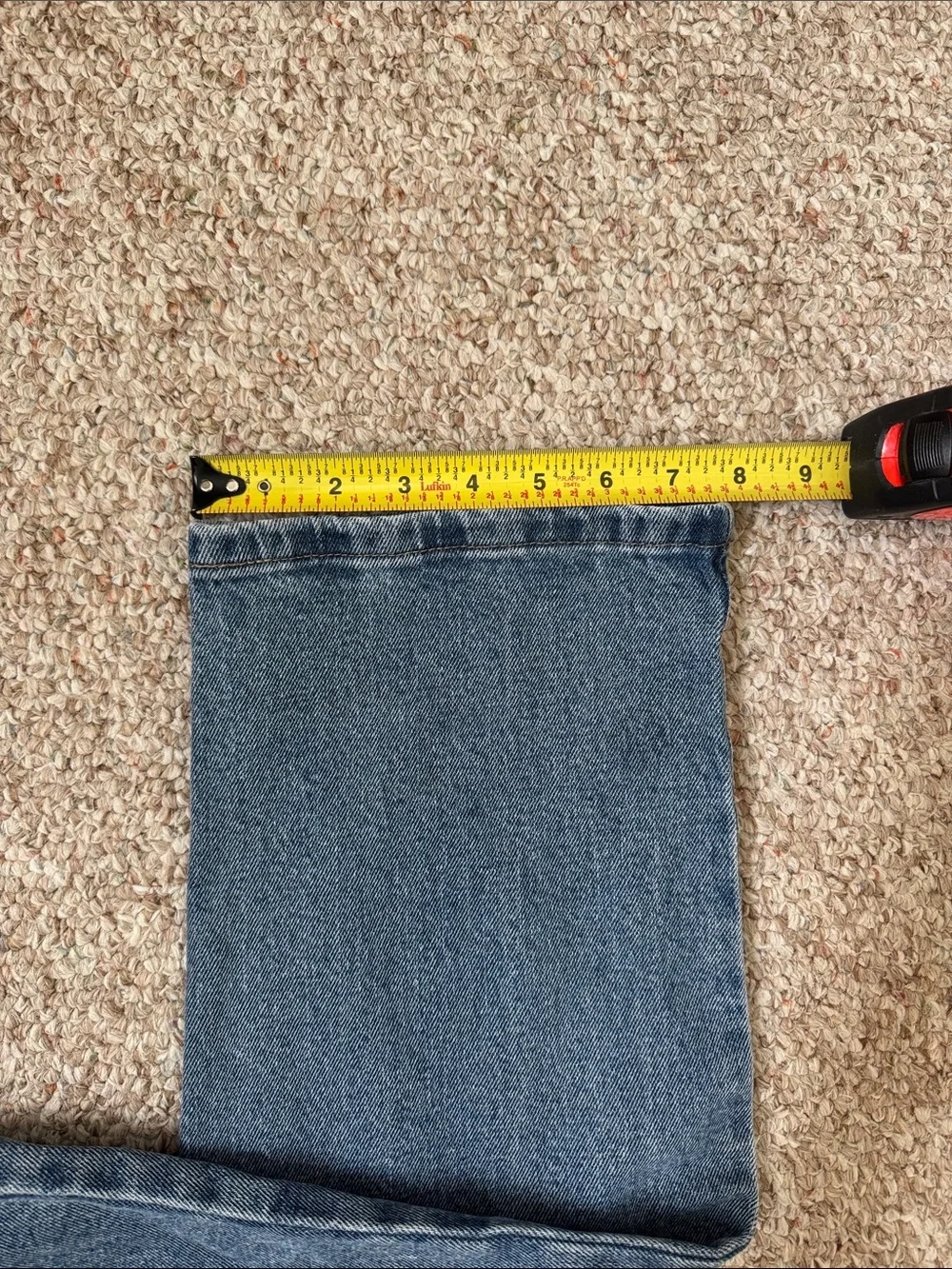 Wrangler Men’s Straight Fit Blue Jeans 32x30